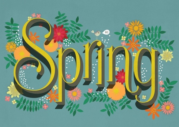 Martina Flor - Handsome Frank Illustration Agency #spring