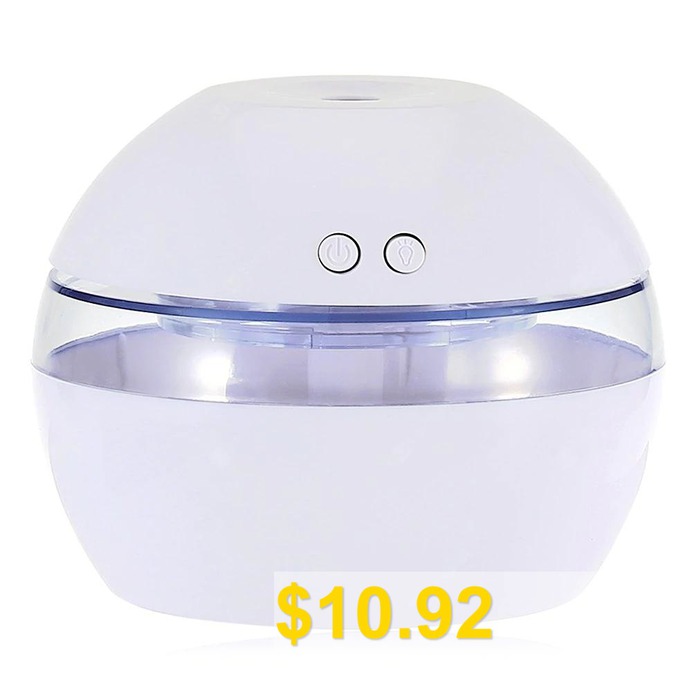 Creative #Mini #USB #Night #Lamp #Atomization #Humidifier #- #WHITE