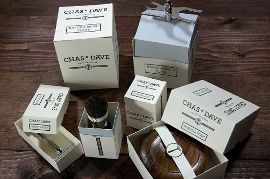 Chas n' Dave - samfitzgerald.com #logo #print #package