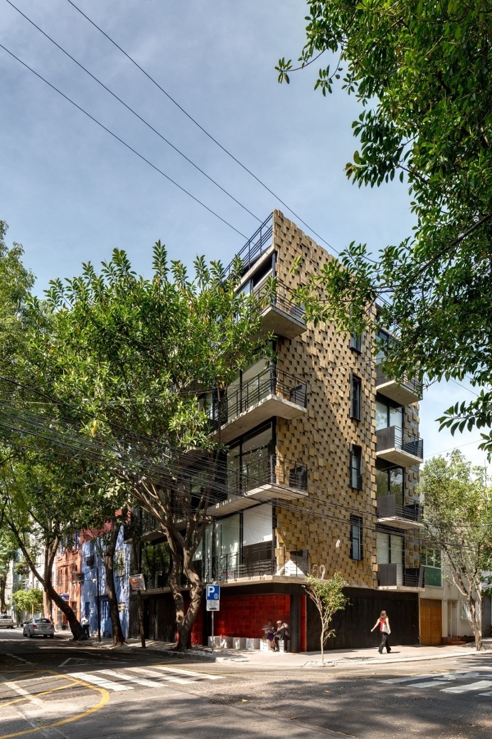 Just BE Apartments Designed with Two Very Different Façades