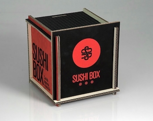 Lovely Package | Curating the very best packaging design | Page 4 #sushi #black #red #cardboard