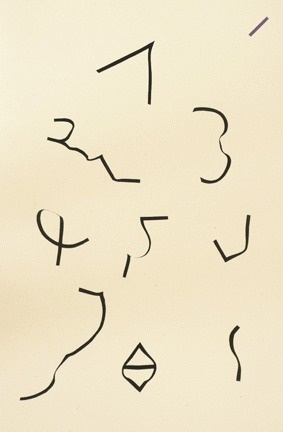Windsor Blue Number Seventeen - via www.clairenereim.com #scribbles #number