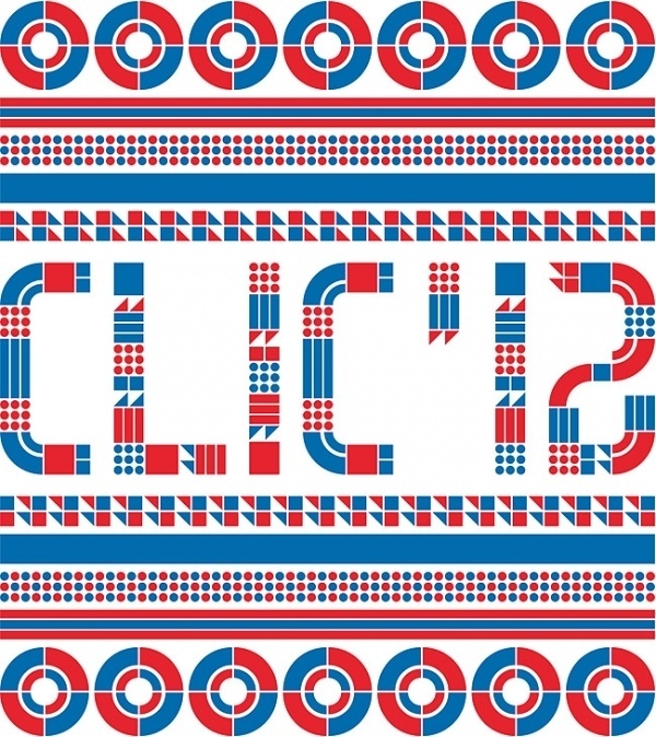 Maria VillarÃ³ - Disseny GrÃ fic #red #villar #colors #clic #type #bespoke #blue