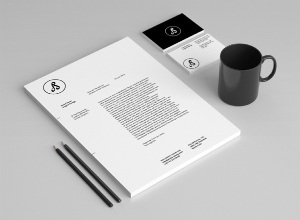 Personal Identity on Behance #branding #monogram #andr #identity #personal #sousa