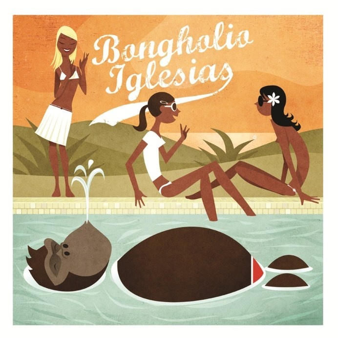 Bongholio Iglesias - finest gorilla grooves. All illustrations by Jojo Ensslin www.jojoensslin.de Â Â Â Â Â Â Â Â Â Â Â Â Â Â #artwork #cover #illustration #gorilla #records #sample #music #typo #beats