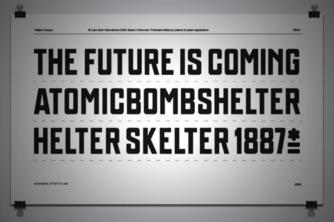 FFFFOUND! | PATEN.OTF on the Behance Network #futurism #type