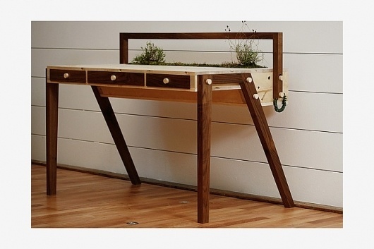 HUH. Magazine - The Senescent Desk #product #furniture #design #growing