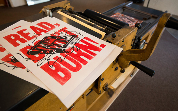 Lead Image #letterpress #typography