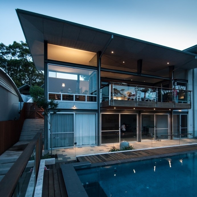Exquisite Views and Fine Modern Details: Dudley Residence in Australia #architecture #modern