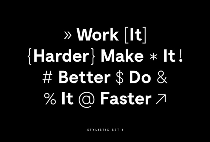Moderat by Tightype #typography #black and white #font
