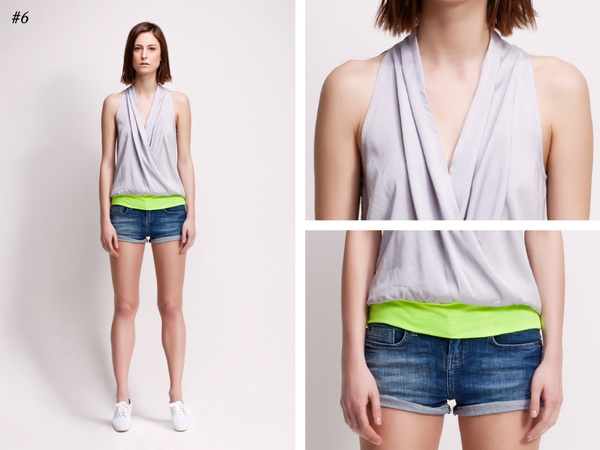 asu aksu / collections / ss2012 borderline no 6 #asu #collection #aksu #borderline #summer #grey #fashion #neon