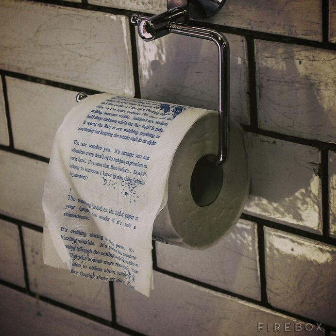 The Drop Horror Novel Toilet Roll #tech #flow #gadget #gift #ideas #cool