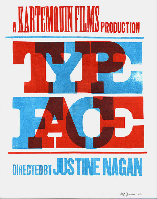 photo #movie #red #block #wood #press #film #type #blue #typography