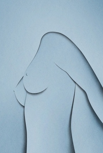 Eiko Ojala » Naked #cut #woman #art #paper #naked