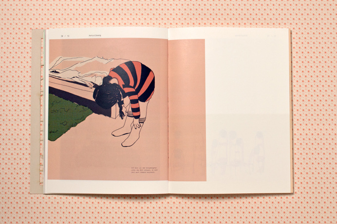 #lasercut #neon #pantone805 #infographic #ocd #book #infographic #illustration #typography