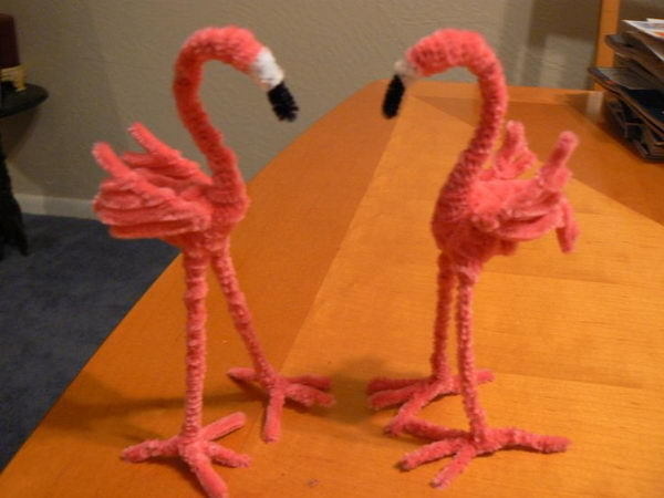 Pink Pipe Cleaners - Flamingo by eeBoo