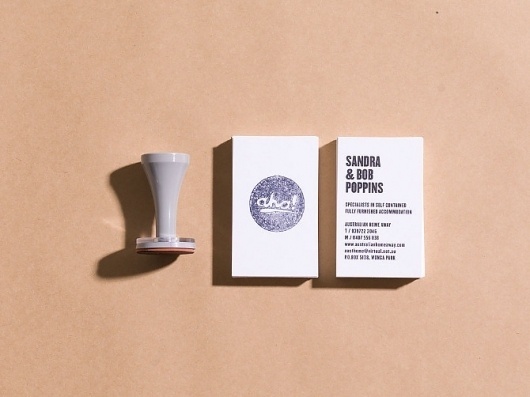 Australian Home Away - DAVID TORR #stamp #print #card #business