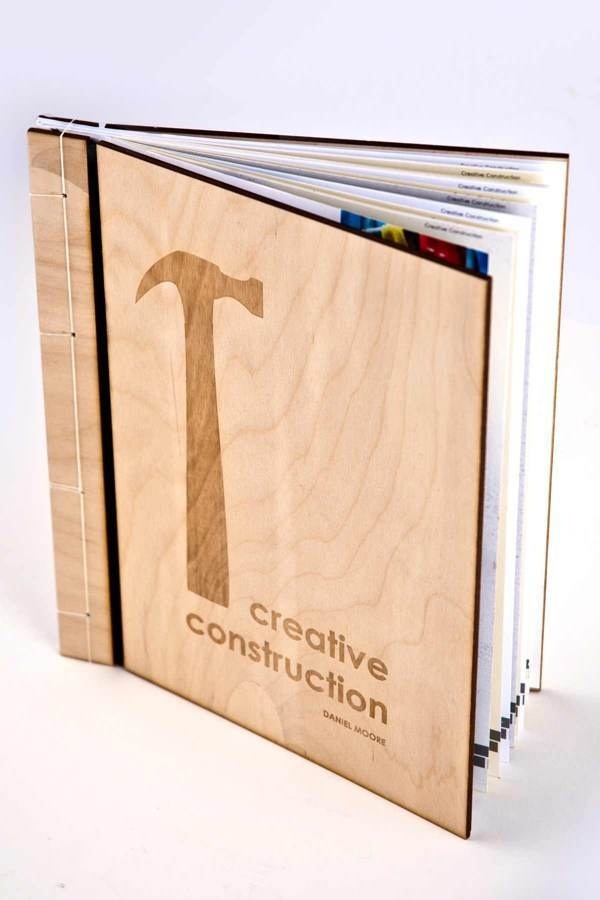 Creative Construction (concept book) on Behance #binding