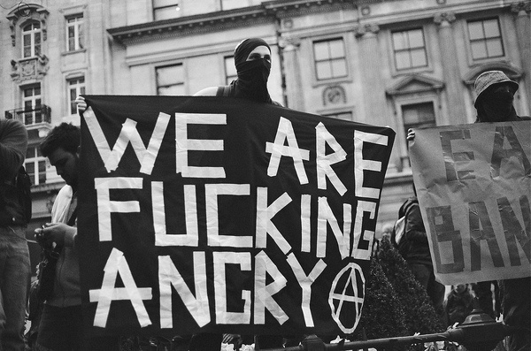 Angry #anarchy #crisis #angry #photography