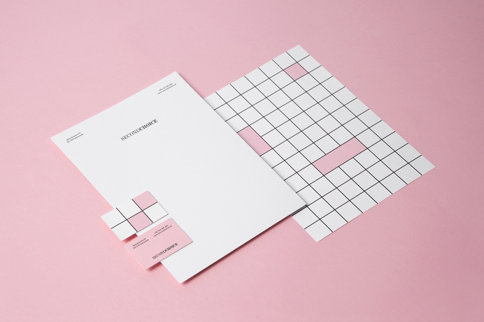 second choice branding luxury pink visual identity corporate design stationery designblog mindsparklemag noeeko studio luxus deluxe packagin
