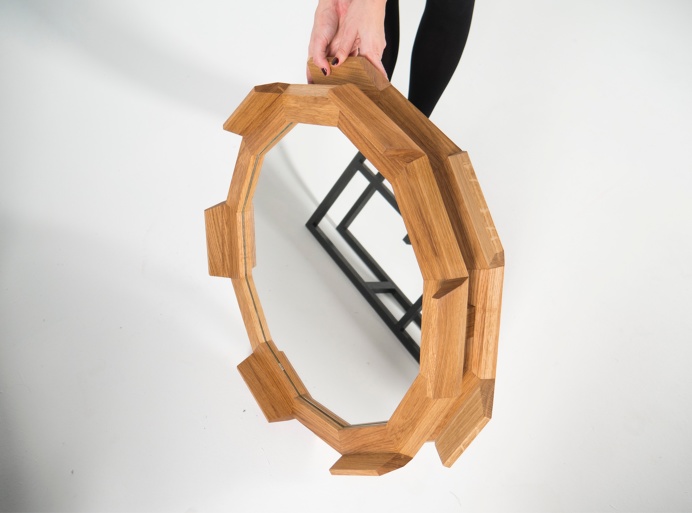 Mirror KUPUS 6 Fly Massive Millworks #fly-massive-millworks #wood #interior #design #artisan #furniture #decor #woodwork #woodworking #wood