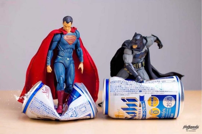 Stunning Mashup Photos of Superhero Action Figures by Japanese Photographer Hotkenobi