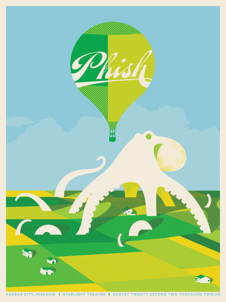 Us & Them - Phish #them #& #screenprint #sei #rey #ho #poster #us