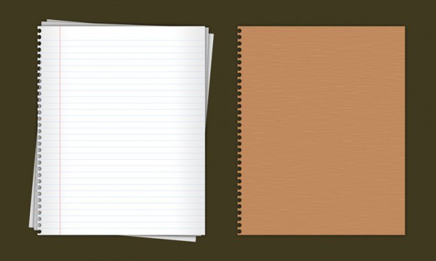 Lined paper notebook in psd Free Psd. See more inspiration related to Cover, Book, Leaf, Paper, Book cover, Notebook, Psd, Material, Case, Front cover, Notebook paper, Horizontal, Front, Lined paper, Lined, Loose, Book case and Hoops on Freepik.