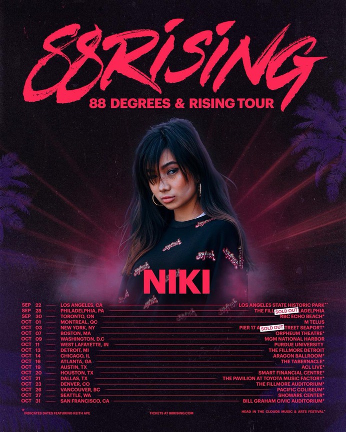 Niki Zefanya 88rising