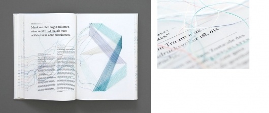 Maria Fischer · Portfolio · Traumgedanken #thread #woven #book