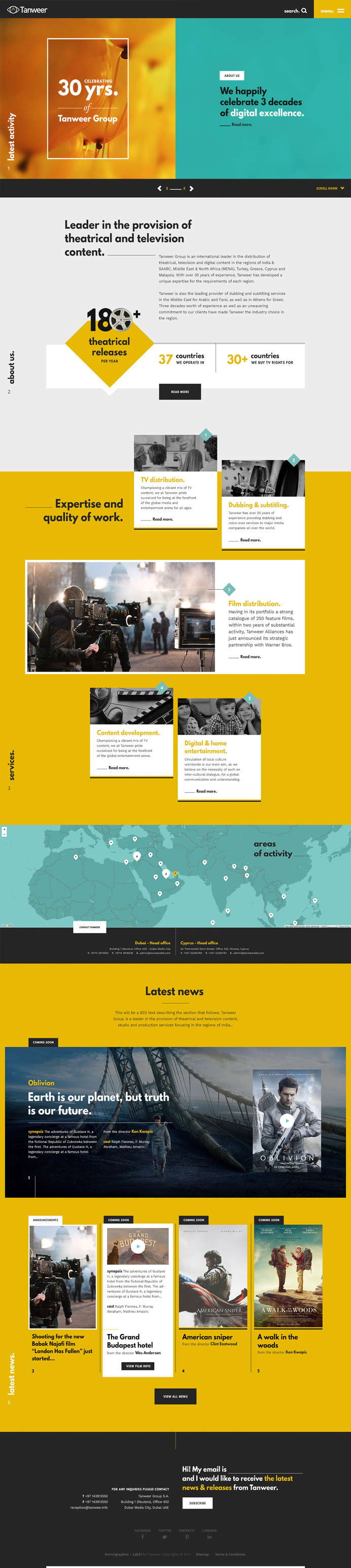 Tanweer by Kommigraphics #Web #Design #Website #Corporate #Corporate #UX #UI