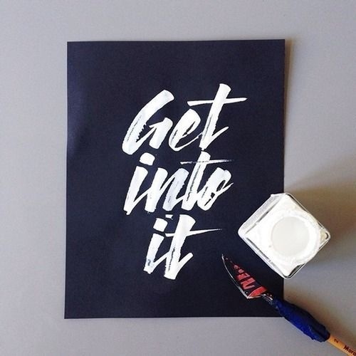 Get into it by Andreas M Hansen #font