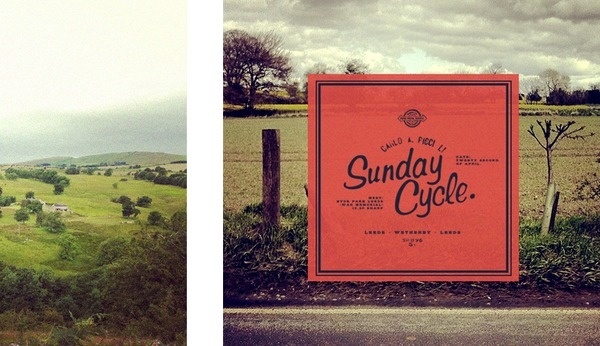 Project 53 Pannier cycling #graphic #vintage #poster #cycling #web #typography