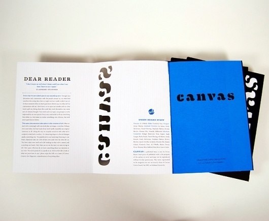 Dever Elizabeth #fold #die #cut #cyan #print #book #out #typeface #canvas #magazine #eames
