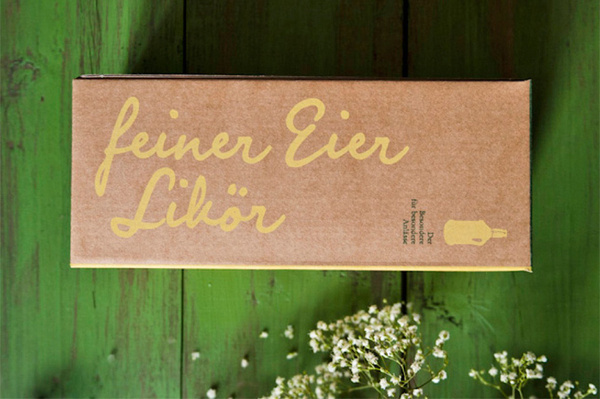 Toni's Eierlikör The Dieline #packaging