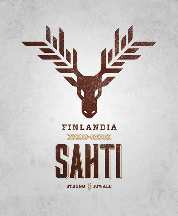 Sahti #logotype #identity #beer