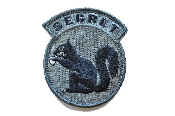 MSM Secret Squirrel Velcro Milspec Monkey Morale Patch