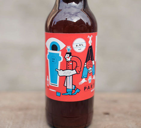 Partizan Brewing Labels #packaging #beer #label #bottle