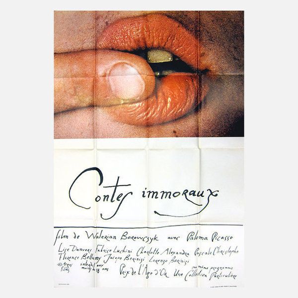 Contes Immoraux #foreign #vintage #poster #film