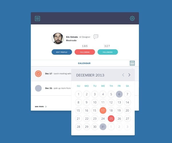 Calendarview #calendar