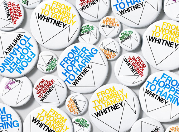 Whitney Logo and Identity #whitney #identity #experimental #jetset