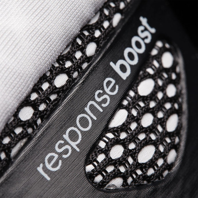 Response 23 Schoenen, Core White / Core White / Core Black, zoom #detail #adidas #sneaker