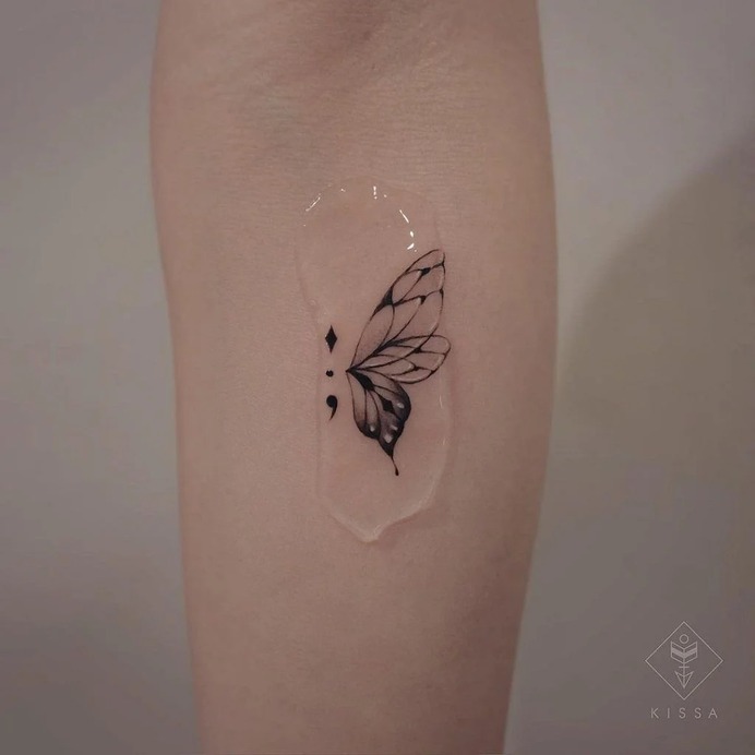 22 Semi Colon Tattoos For Mental Health Awareness - Body Artifact