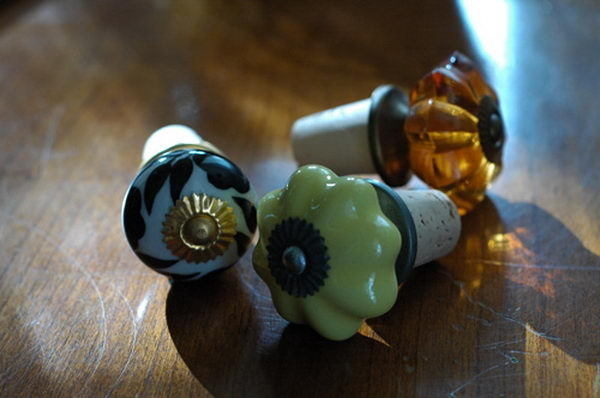 Homemade Wine Cork Crafts #cork #diy #wine