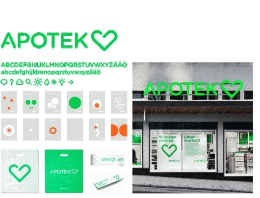 BVD #branding #apotek #identity #bvd #retail #signage