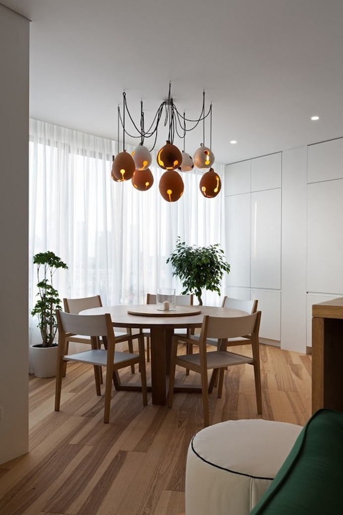 Skyline Minimalist Apartment by Sergey Makhno Architects