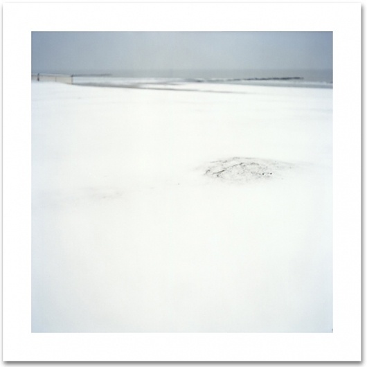 u-turn : Christian Tochtermann #snow #belgium #sea #photography #beach