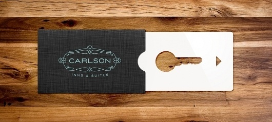 This Is Work | P. Eggleston #branding #card #print #concept #key #hotel #typography