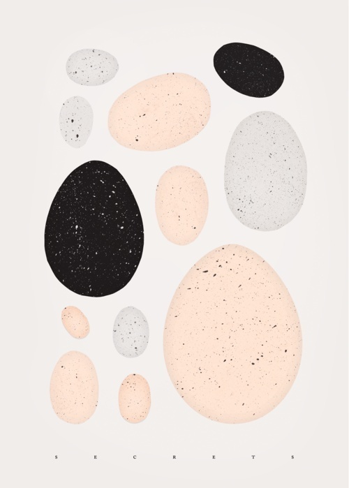 soft colors #eggs #illustration #subtle