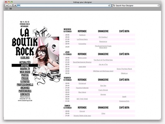 kidnap your designer #interactive #web #blackwhite